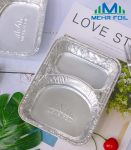 2 COMPARTMENT BURGER PAN DEEP 1000 Count (Heavy Duty)