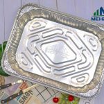 RECTANGULAR ROASTER ALUMINUM PANS 100 Count (Heavy Duty)