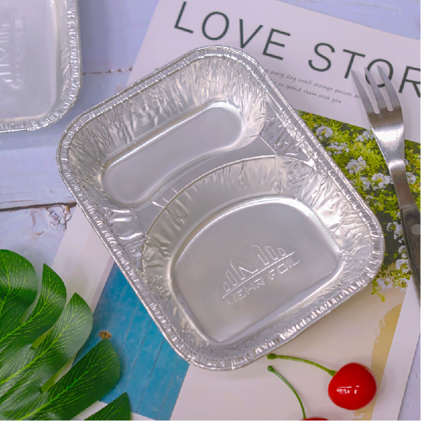 Burger Pan Two Compartment