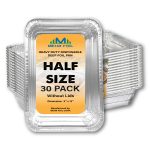 Half Size Deep Combo Pack 9" x 13", 30 Pans without Lids (Heavy Duty)